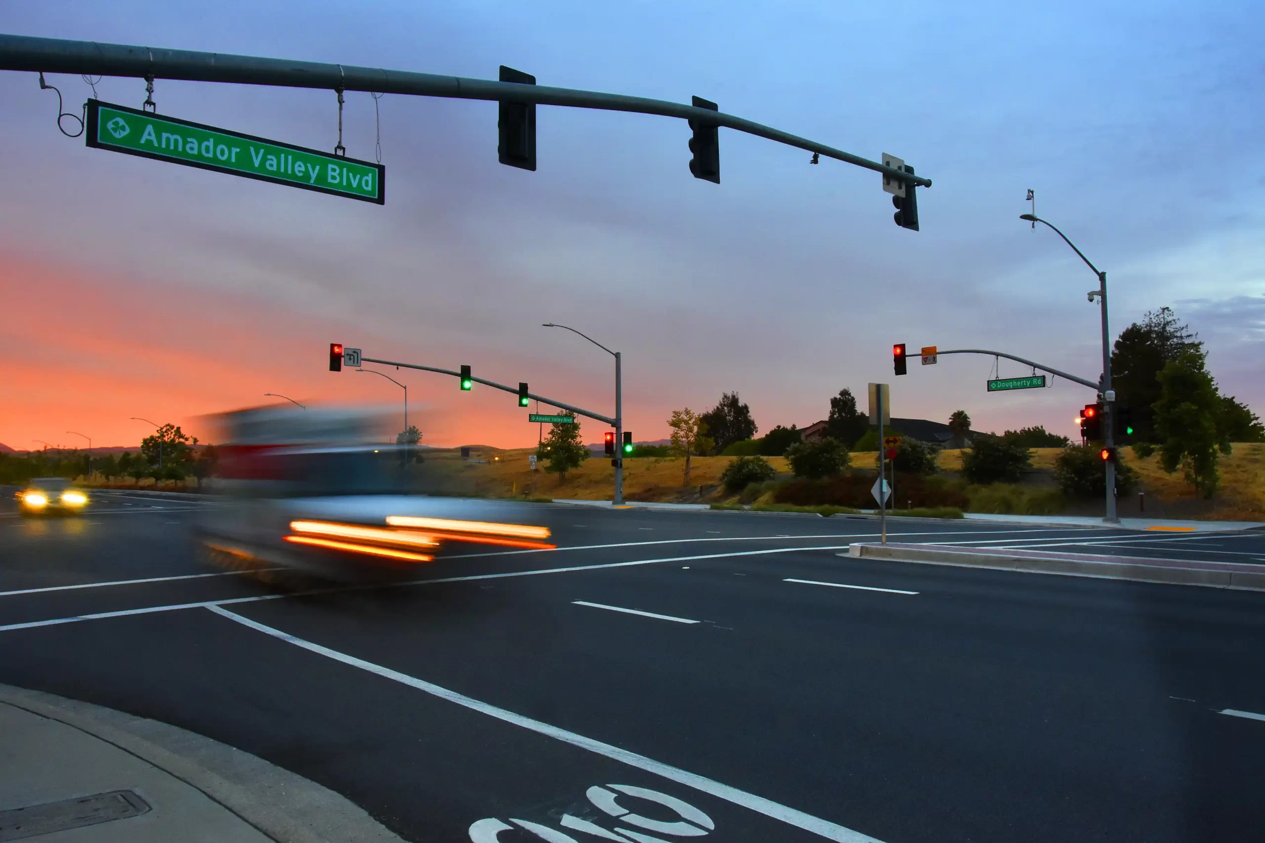 Amador Valley Roadwork